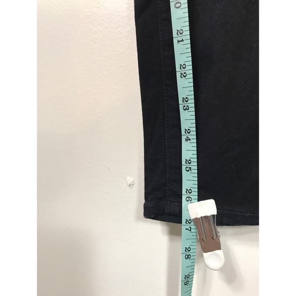 Mother Looker Boots Badges Jean Denim Womens High Waisted Blue Capsule Edgy - Picture 11 of 11